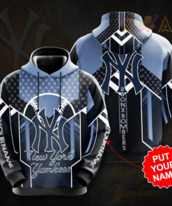 15 Personalized Designs New York Yankees 3d Hoodie 032