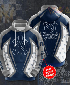 15 Personalized Designs New York Yankees 3d Hoodie 035
