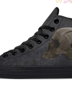 20 kg skull high top canvas shoes