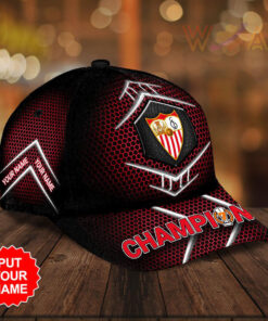 Personalized Sevilla FC Hat Cap WOAHTEE25823S3R