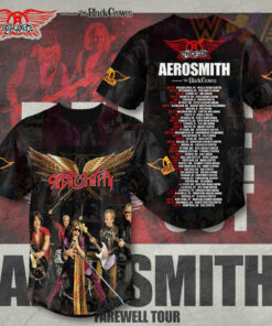 Aerosmith jersey shirt WOAHTEE09923S2