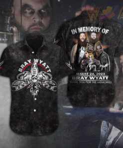 Bray Wyatt short sleeve dress shirts WOAHTEE22923S4