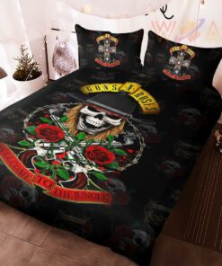 Guns N Roses bedding set – duvet cover pillow shams WOAHTEE25923S7C