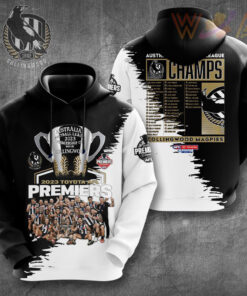 Collingwood FC Afl Premiers hoodie WOAHTEE281023S1