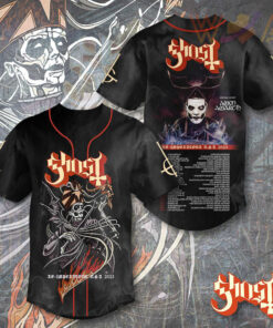 Ghost Band baseball jersey WOAHTEE021023S4