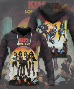 Kiss Band Love Gun Hoodie WOAHTEE111023S3