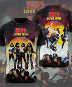 Kiss Band Love Gun T shirt WOAHTEE111023S3