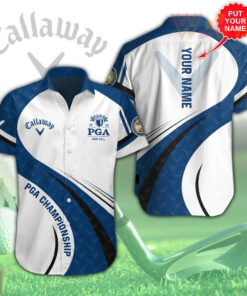 Personalized Callaway x PGA Championship short sleeve dress shirt WOAHTEE161023S4
