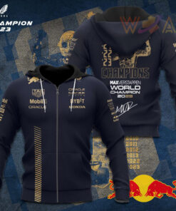 Red Bull Racing F1 2023 Champion zip up hoodie WOAHTEE251023S1