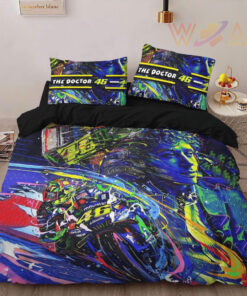 VR46 Abstract luxury bedding set WOAHTEE231023S9