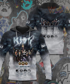 50th Anniversary Kiss Band Hoodie WOAHTEE221123S3