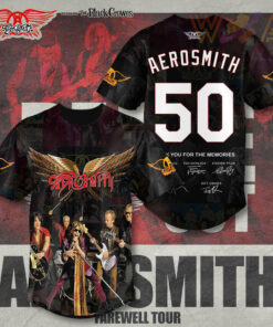 Aerosmith baseball jersey WOAHTEE161123S2