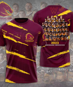 Brisbane Broncos T shirt WOAHTEE081123S3