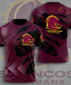 Brisbane Broncos T shirt WOAHTEE201123