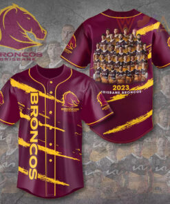 Brisbane Broncos baseball jersey WOAHTEE081123S2
