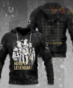 Collingwood Magpies Hoodie WOAHTEE091123S5