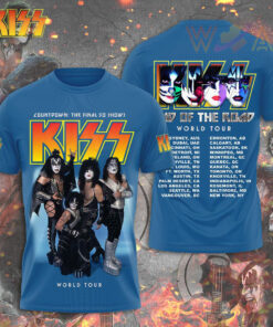 Kiss Band End of the Road World Tour T shirt WOAHTEE211123S4