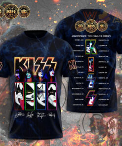 Kiss Band T shirt WOAHTEE211123S3