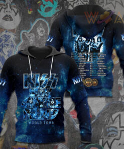 Kiss Band World Tour Hoodie WOAHTEE131123S3