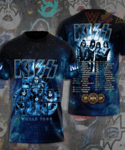 Kiss Band World Tour T shirt WOAHTEE131123S3