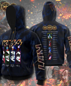 Kiss Band Zip hoodie WOAHTEE211123S3