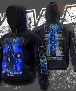 Kiss Band zip hoodie WOAHTEE081123S4