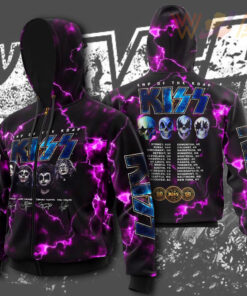 Kiss Band zip hoodie WOAHTEE231123S1
