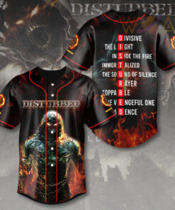 Disturbed jersey WOAHTEE1223ZP