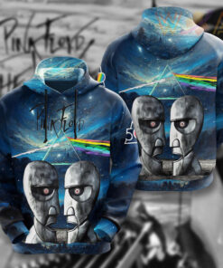 Pink Floyd Blue Hoodie WOAHTEE1223SC