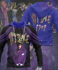 Prince 3D Purple Blue Hoodie WOAHTEE1223S