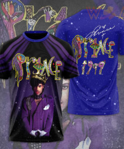 Prince 3D Purple Blue T shirt WOAHTEE1223S