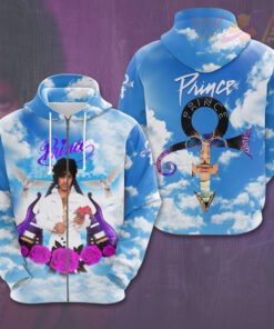 Prince blue zip hoodie WOAHTEE1223SM