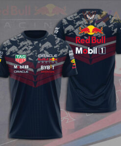 Red Bull Racing Black T shirt WOAHTEE1223E