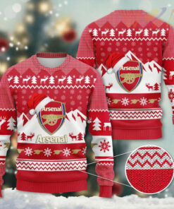 Arsenal Ugly Christmas Sweater WOAHTEE0124H