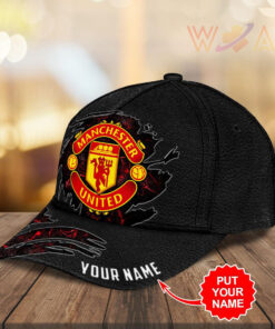 Custom Manchester United Cap WOAHTEE0124C