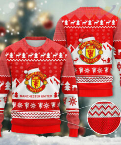 Manchester United Ugly Christmas Sweater WOAHTEE0124E