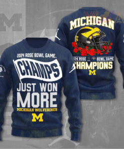 Michigan Wolverines Football Sweatshirt WOAHTEE0124ZM