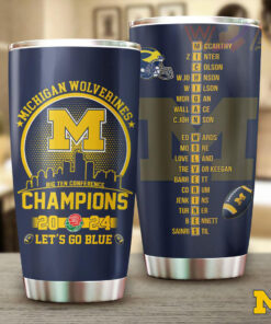 Michigan Wolverines Football Tumbler Cup WOAHTEE0124ZL