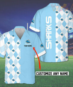 Personalized Cronulla Sutherland Sharks Hawaiian Shirt OVS0124J