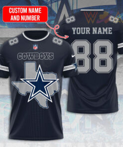 Personalized Dallas Cowboys T shirt WOAHTEE012SB