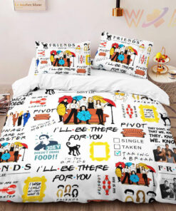 Friends bedding set duvet cover pillow shams WOAHTEE0224A