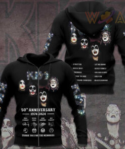 Kiss Band Zip up Hoodie WOAHTEE0224ST