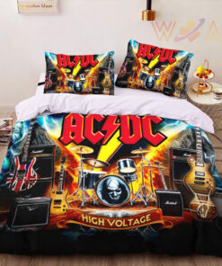 ACDC bedding set duvet cover pillow shams WOAHTEE0324SZ