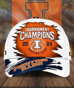 Illinois Fighting Illini Mens Basketball Cap NBA Hats WOAHTEE0324XB