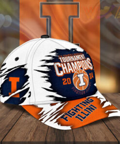 Illinois Fighting Illini Mens Basketball Hat NBA Caps WOAHTEE0324ZY R