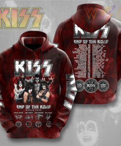 Kiss Band End of the Road World Tour Hoodie WOAHTEE0324V