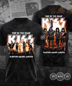 Kiss Madison Square Garden Black T shirt WOAHTEE0324SR
