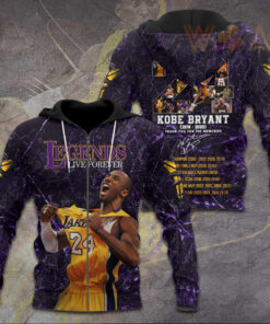 Kobe Bryant Zip up Hoodie WOAHTEE0324U