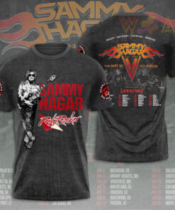 Sammy Hagar Gray T shirt WOAHTEE0324SI