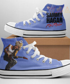 Sammy Hagar High Top Canvas Shoe WOAHTEE0324SG Design 1